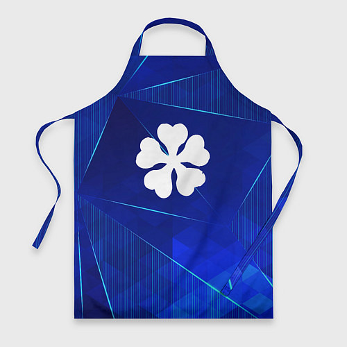 Фартук Black Clover blue poly / 3D-принт – фото 1