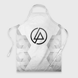 Фартук кулинарный Linkin Park white poly, цвет: 3D-принт