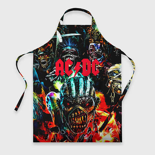 Фартук ACDC рок монстры / 3D-принт – фото 1