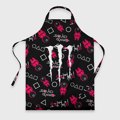 Фартук Monster energy x Ojingeo geim / 3D-принт – фото 1