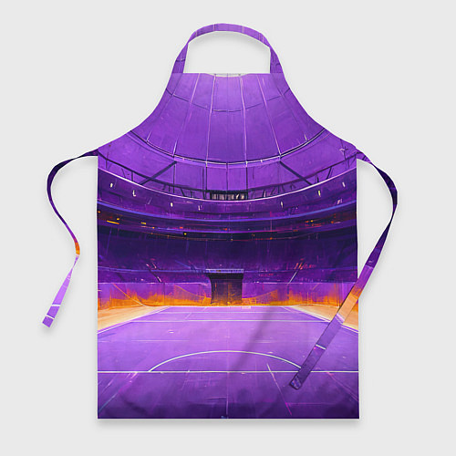 Фартук Фиолетовый стадион / 3D-принт – фото 1