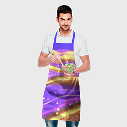 Фартук кулинарный Блестящая волнистая текстура, цвет: 3D-принт — фото 2