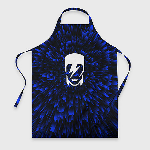 Фартук David Bowie blue energy / 3D-принт – фото 1