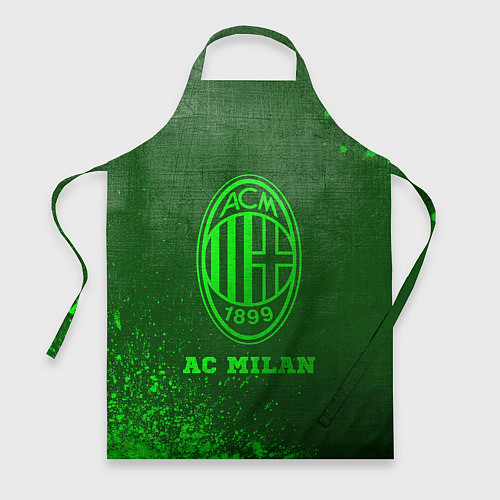 Фартук AC Milan - green gradient / 3D-принт – фото 1