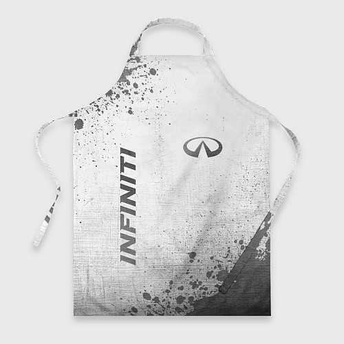 Фартук Infiniti - white gradient вертикально / 3D-принт – фото 1