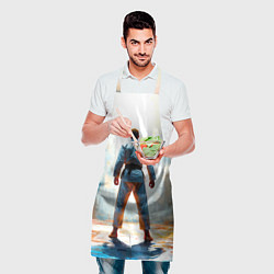 Фартук кулинарный Дзюдоист, цвет: 3D-принт — фото 2