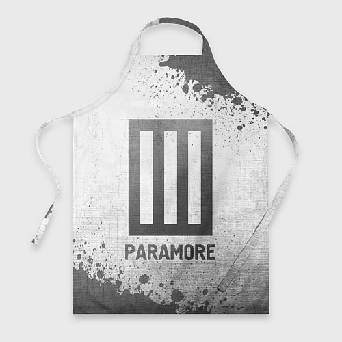 Фартук Paramore - white gradient / 3D-принт – фото 1