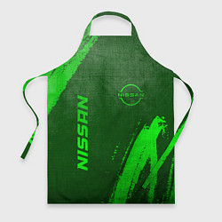 Фартук Nissan - green gradient вертикально