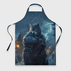 Фартук Волк в доспехах