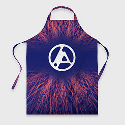Фартук кулинарный Linkin Park 2024 red energy, цвет: 3D-принт