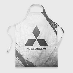 Фартук Mitsubishi - white gradient