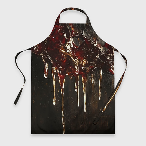 Фартук Стекающий мед - текстура / 3D-принт – фото 1