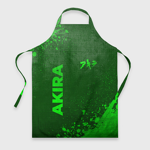 Фартук Akira - green gradient вертикально / 3D-принт – фото 1