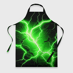 Фартук Color green black