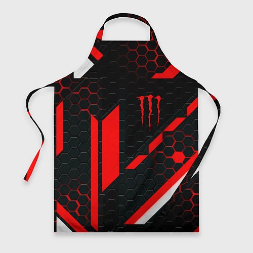 Фартук Monster energy sport geometry / 3D-принт – фото 1