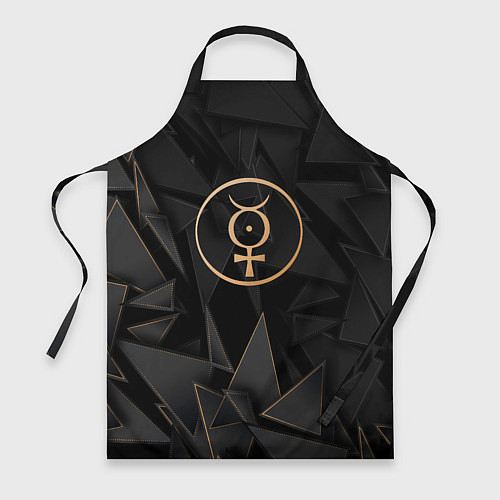 Фартук Marilyn Manson golden poly / 3D-принт – фото 1