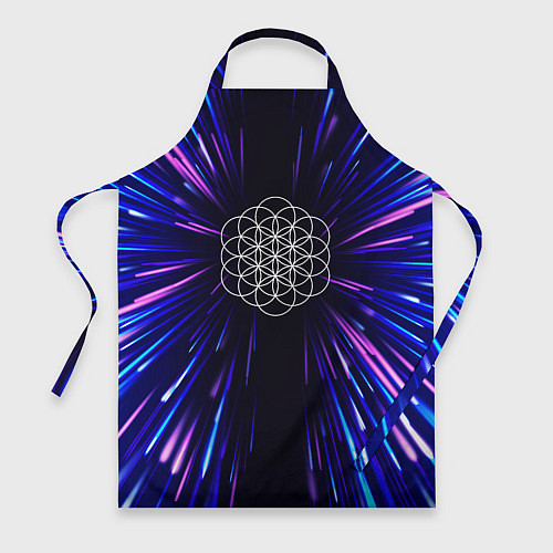 Фартук Coldplay neon energy / 3D-принт – фото 1