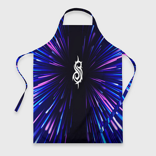 Фартук Slipknot neon energy / 3D-принт – фото 1
