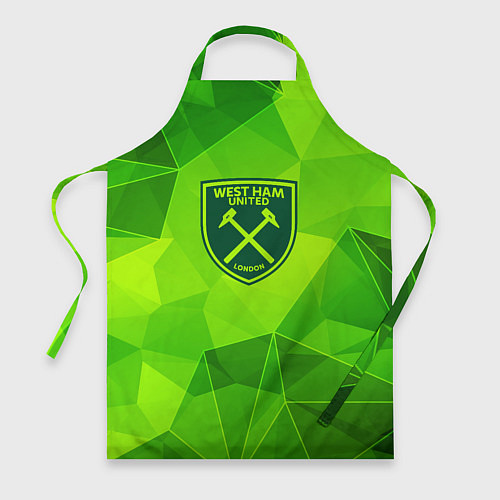 Фартук West Ham green poly / 3D-принт – фото 1