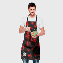 Фартук кулинарный Monster energy anarhy, цвет: 3D-принт — фото 2