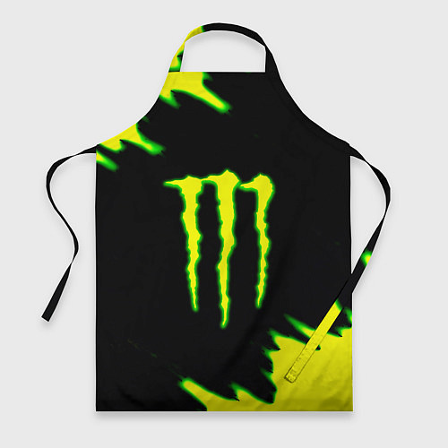Фартук Кислотный монстр энерджи / 3D-принт – фото 1