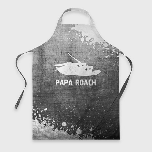 Фартук Papa Roach - grey gradient / 3D-принт – фото 1