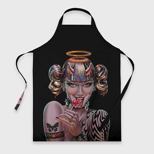 Фартук Crazy town - butterfly / 3D-принт – фото 1