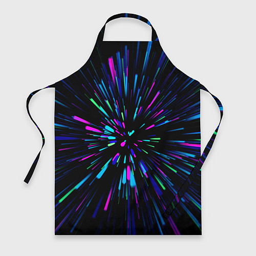 Фартук Neon rods / 3D-принт – фото 1