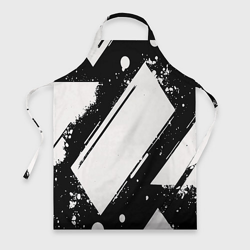 Фартук Color black white / 3D-принт – фото 1