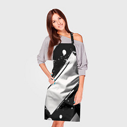 Фартук кулинарный Color black white, цвет: 3D-принт — фото 2