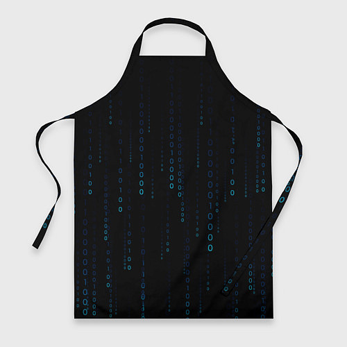Фартук Color black blue / 3D-принт – фото 1