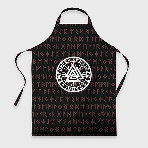 Фартук Древние символы руны и обереги Вегвизир / 3D-принт – фото 1