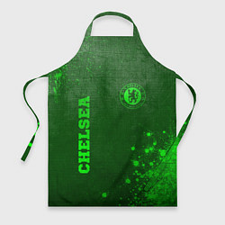 Фартук кулинарный Chelsea - green gradient вертикально, цвет: 3D-принт