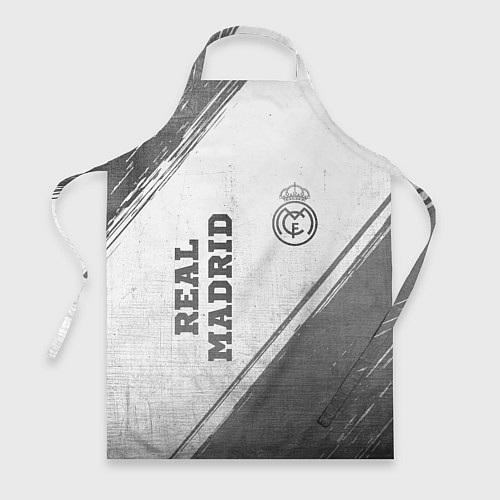 Фартук Real Madrid - white gradient вертикально / 3D-принт – фото 1