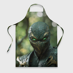 Фартук кулинарный Reptile green Mortal kombat, цвет: 3D-принт