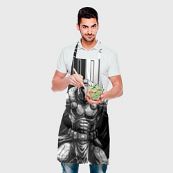 Фартук кулинарный Doom guy and demons, цвет: 3D-принт — фото 2