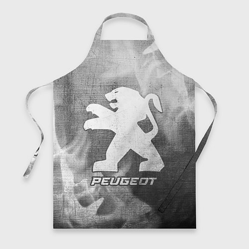 Фартук Peugeot - grey gradient / 3D-принт – фото 1