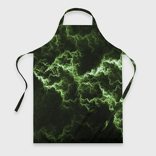 Фартук Lightning green glow / 3D-принт – фото 1