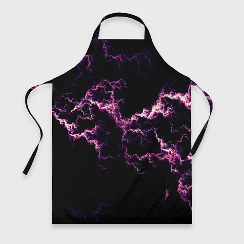 Фартук Lightning pink glow / 3D-принт – фото 1