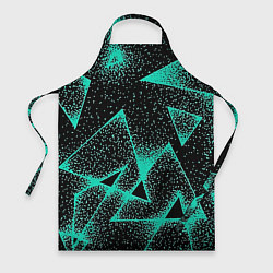 Фартук The triangle is light blue