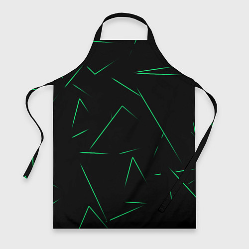 Фартук Color light green line / 3D-принт – фото 1