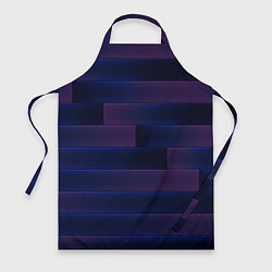 Фартук кулинарный Color blue square, цвет: 3D-принт