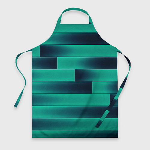 Фартук Color light blue square / 3D-принт – фото 1