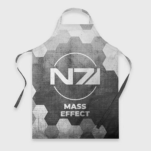 Фартук Mass Effect - grey gradient / 3D-принт – фото 1