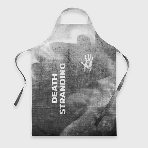 Фартук Death Stranding - grey gradient вертикально / 3D-принт – фото 1