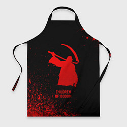 Фартук кулинарный Children of Bodom - red gradient, цвет: 3D-принт