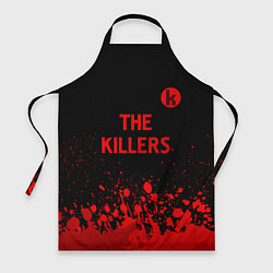 Фартук кулинарный The Killers - red gradient посередине, цвет: 3D-принт
