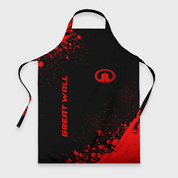 Фартук Great Wall - red gradient вертикально