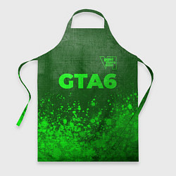 Фартук GTA6 - green gradient посередине