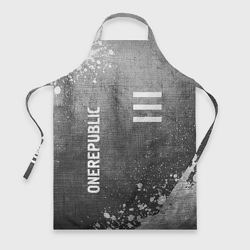 Фартук OneRepublic - grey gradient вертикально / 3D-принт – фото 1